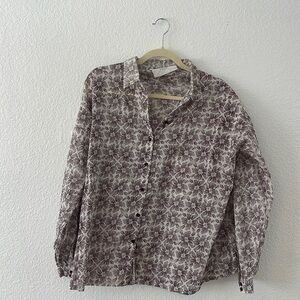 Acacia (S) Long Sleeve Button Up Shirt